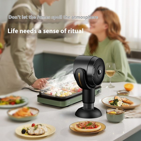 The Smoke Eater — Portable Desktop Range Hood